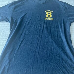 Blue Dallas Fire Rescue T-Shirt
